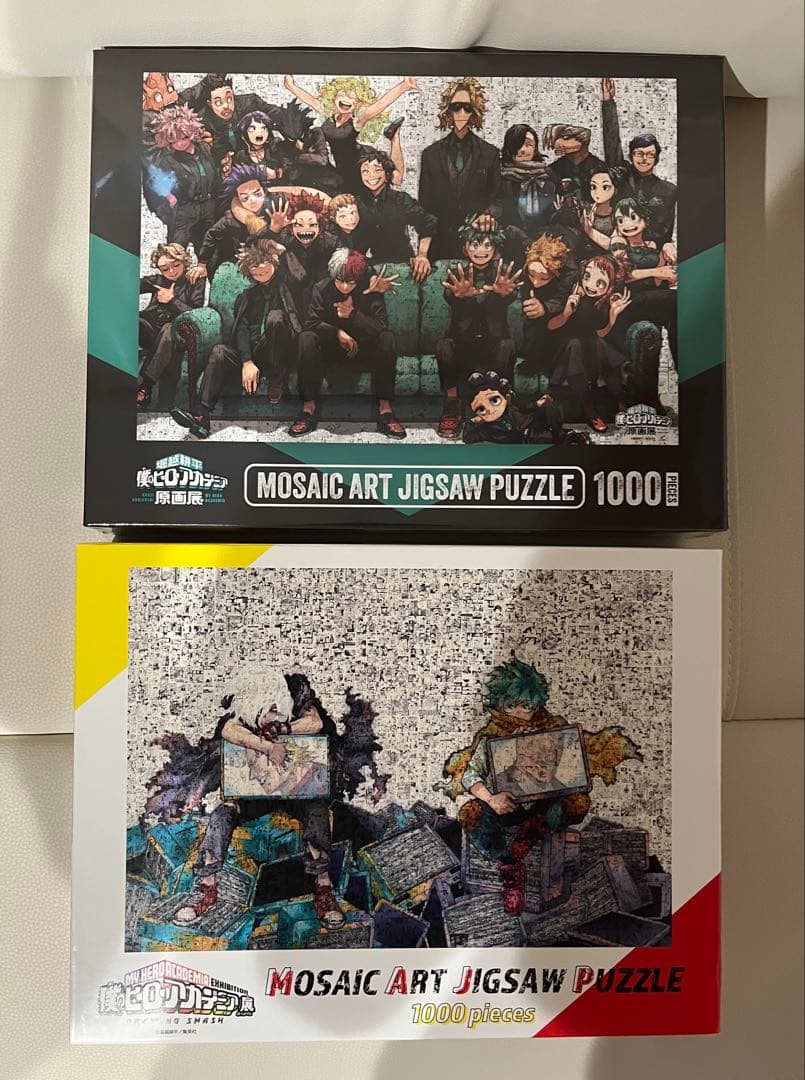 僕のヒーローアカデミア モザイクアートパズル ジグゾーパズル 原画展 ヒロアカ 完成品】ヒロアカ 原画展 モザイクアートパズル - メルカリ