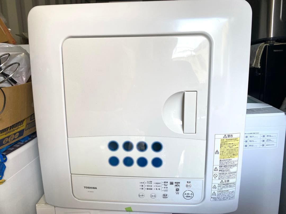 2023年製　6.0kg 東芝 ED-608 衣類乾燥機