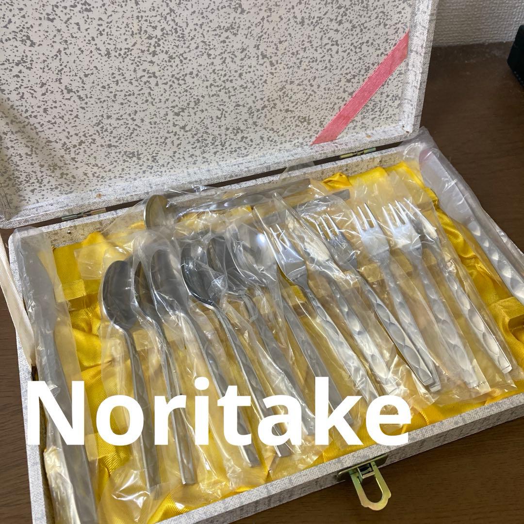 未使用　Noritakeステンレススチール カトラリーセット 16点　ナイル