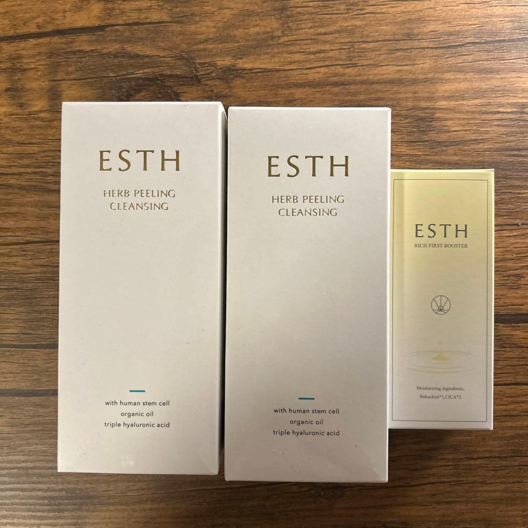 【新品2本セット特典つき】ESTH ハーブピーリング120g