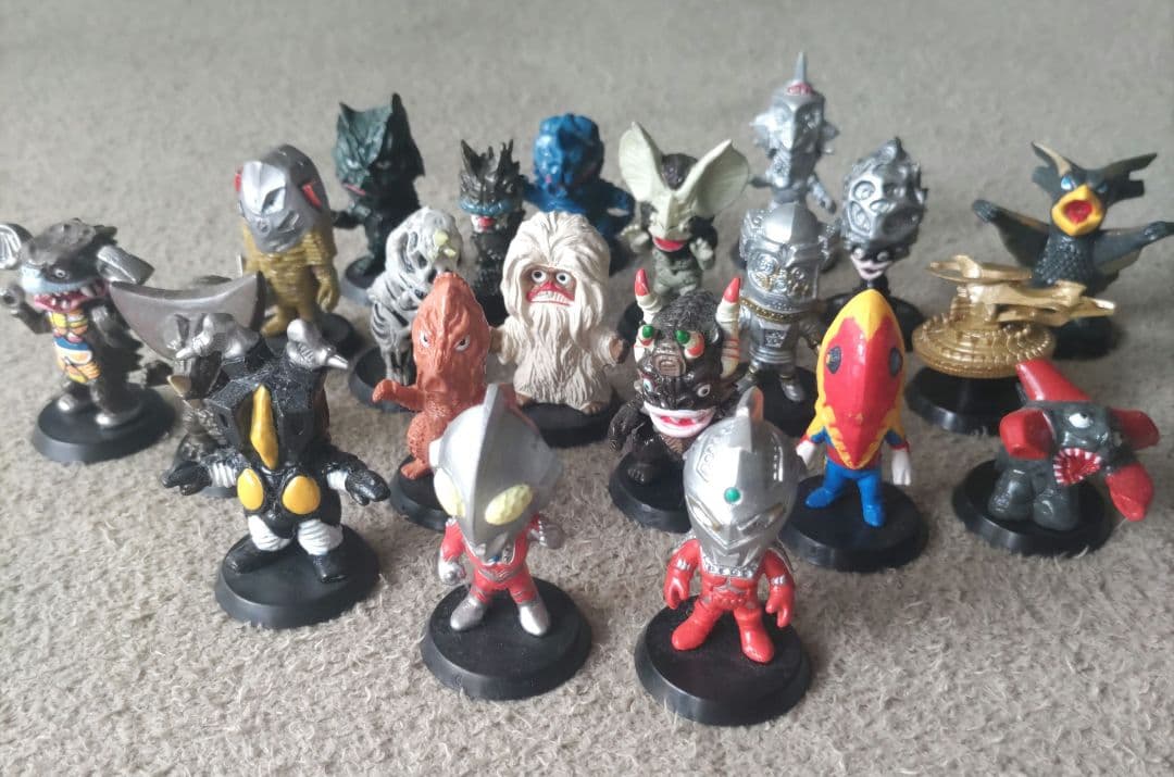 特撮ヒーローズ 21体 ウルトラマン ウルトラセブン ウルトラ怪獣 フィギュア