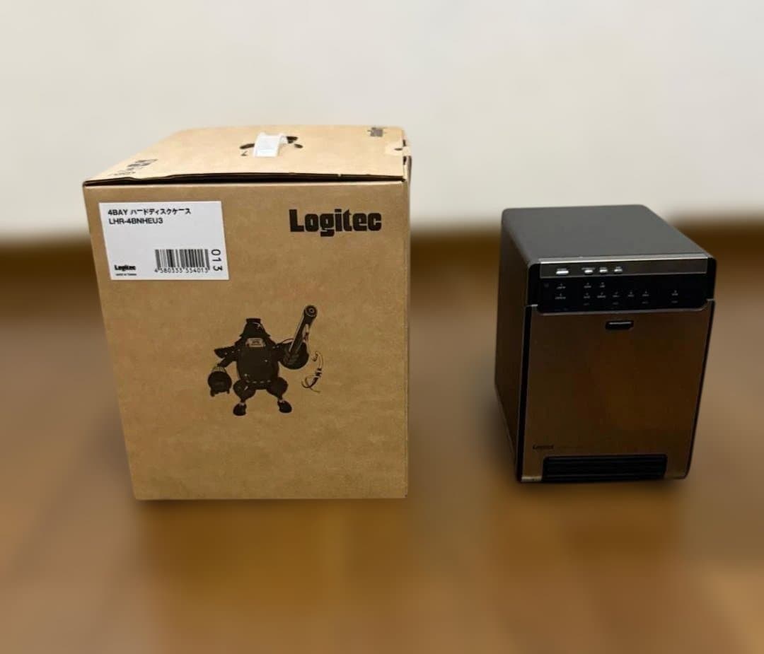Logitec 外付けHDDケース 4Bay (LHR-4BNHEU3)