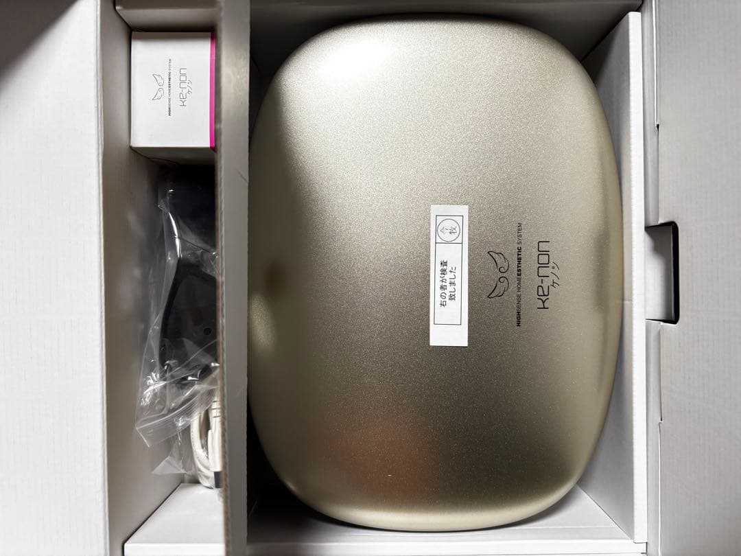 家庭用脱毛器 ケノン Ver 8.5 【カートリッジ2種・使用回数少・美品】 ケノン（ke-non） エクストララージカートリッジ 単品販売 当店