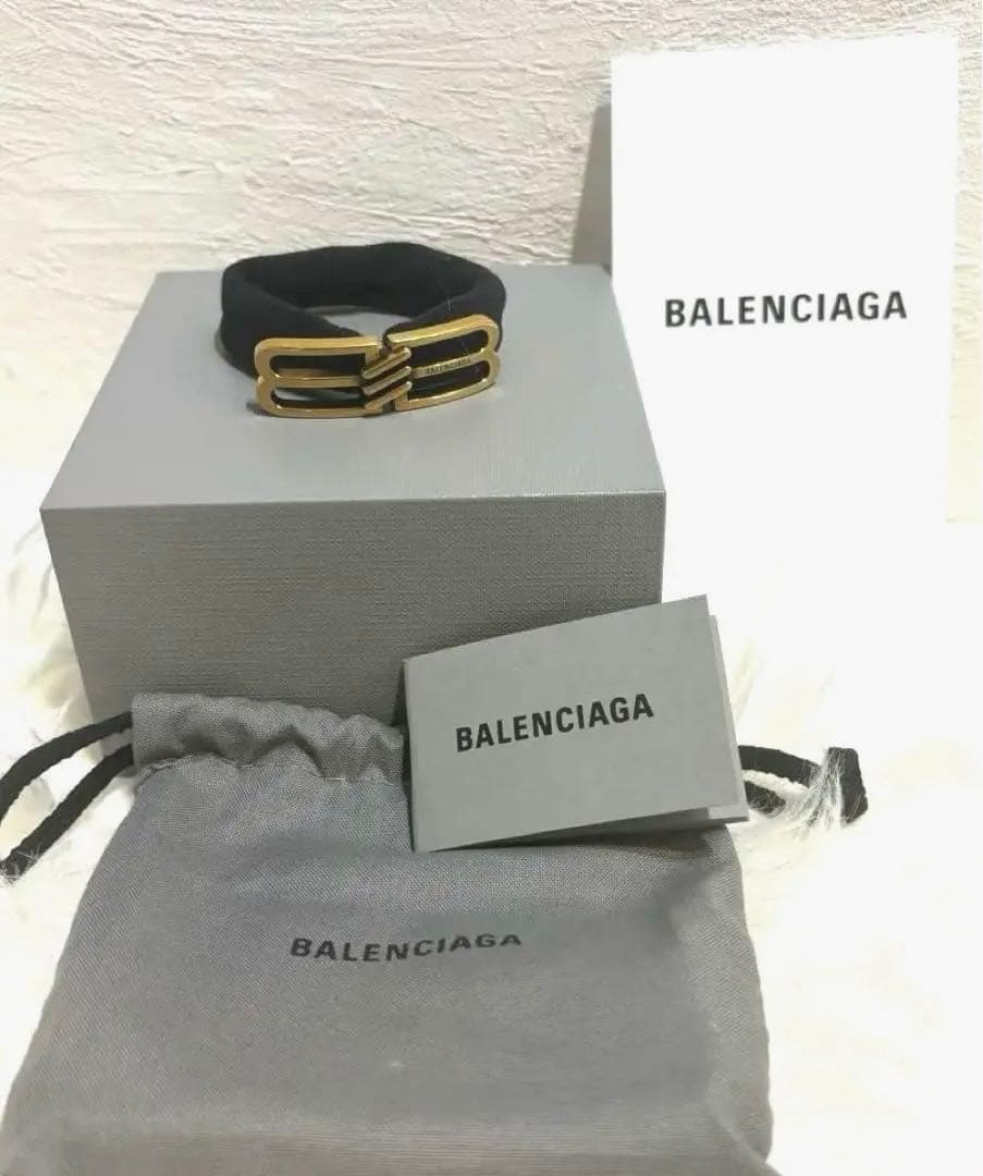 BALENCIAGA バレンシアガ　ヘアゴム　ヘアタイ