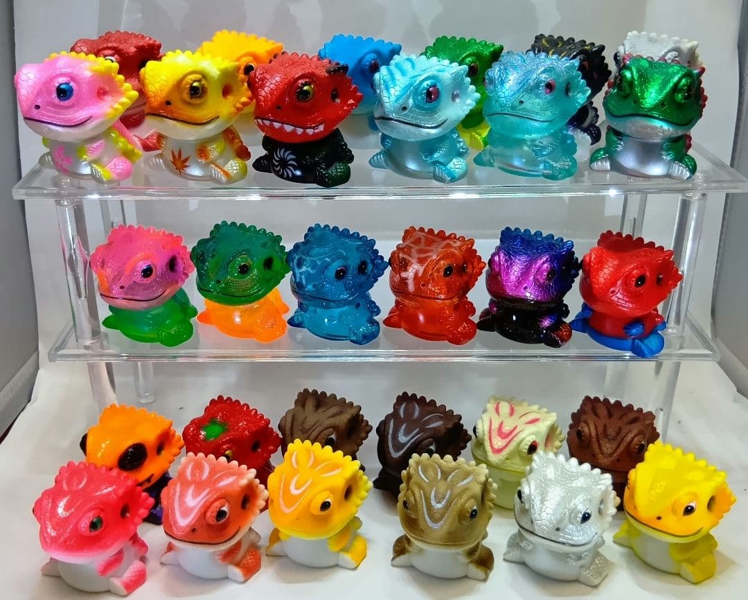 ペインターネット フトアゴン ソフビ フトアゴンベビー ３０体セット 【開封品】