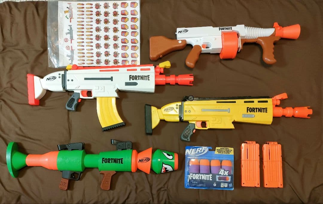 ナーフ　フォートナイトセット 4丁 ナーフ フォートナイト FRENZ 4 EVER - Nerf