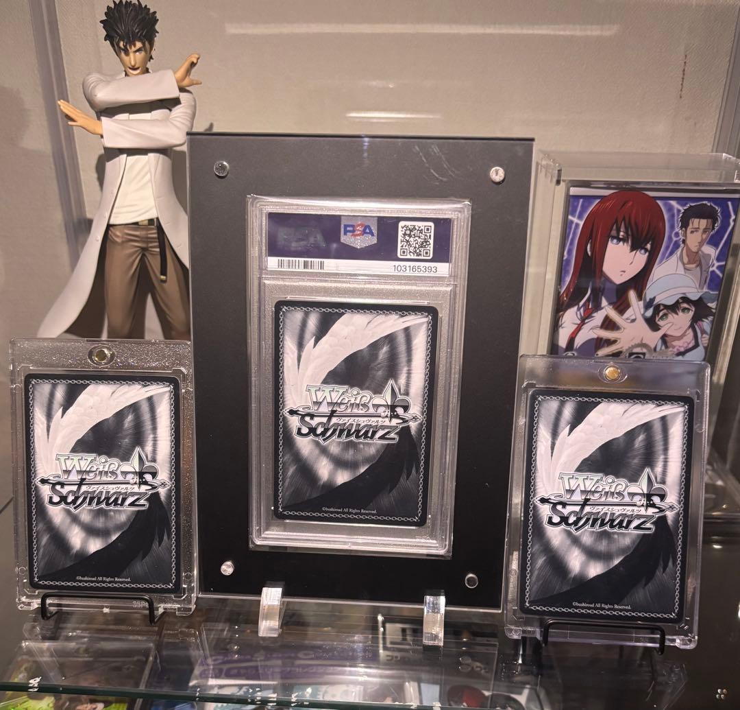 美しき天才少女 牧瀬紅莉栖 SP PSA 9サイン ヴァイスシュヴァルツ 3枚