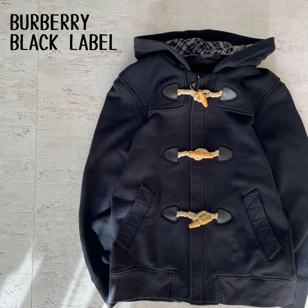 e*n様 BURBERRY BLACK LABELショートダッフルコート ブラッ