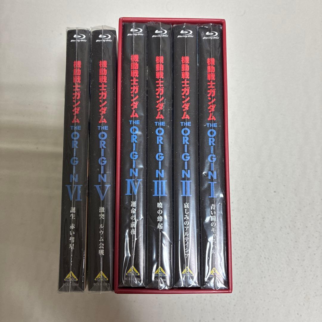 機動戦士戦士ガンダムTHE ORIGIN DVD全巻セット特典ボックスケース付き