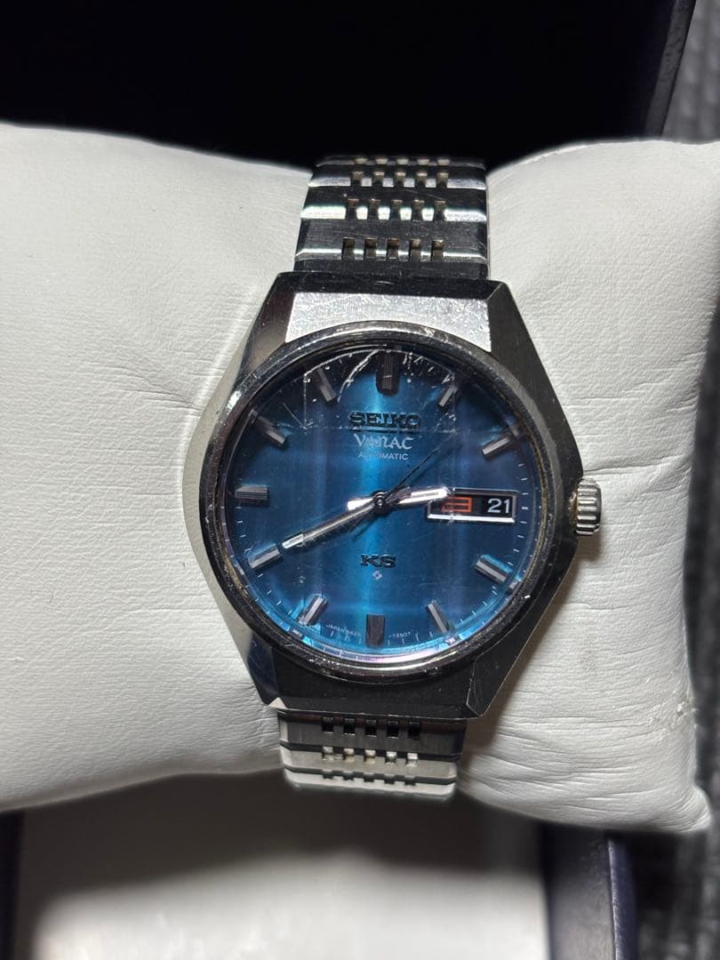 希少・デットストックSEIKO 時計56バナック 5626-723C ブルー