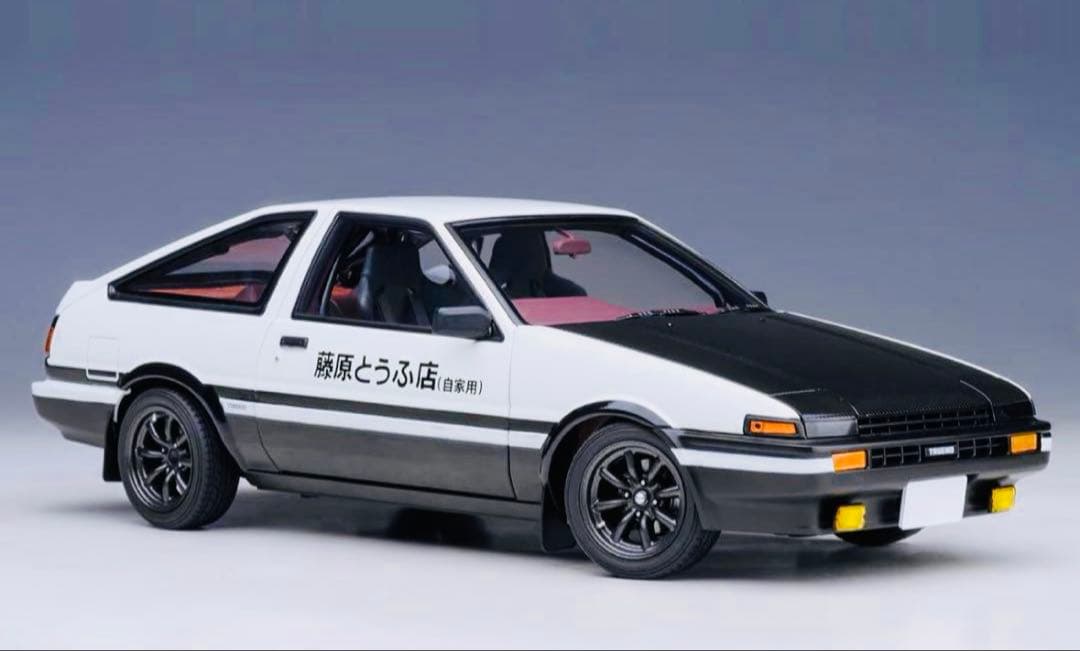 オートアート 頭文字D スプリンター トレノ プロジェクトD Ver. AE86 Amazon | オートアート (AUTOart) 1/18 トヨタ スプリンター トレノ