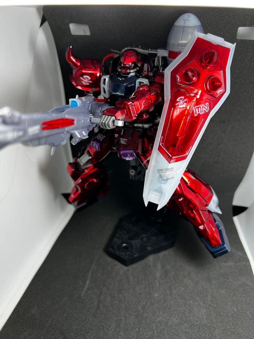 MG 1/100 ガナーザクウォーリア（ルナマリア専用機）　全塗装 MG 1/100 ガナーザクウォーリア(ルナマリア・ホーク専用機)[クリア