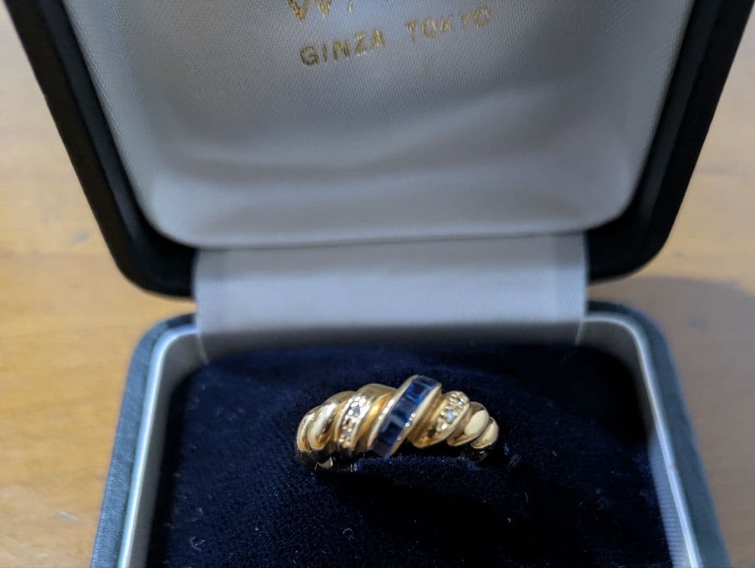 【刻印あり】18K指輪　12号