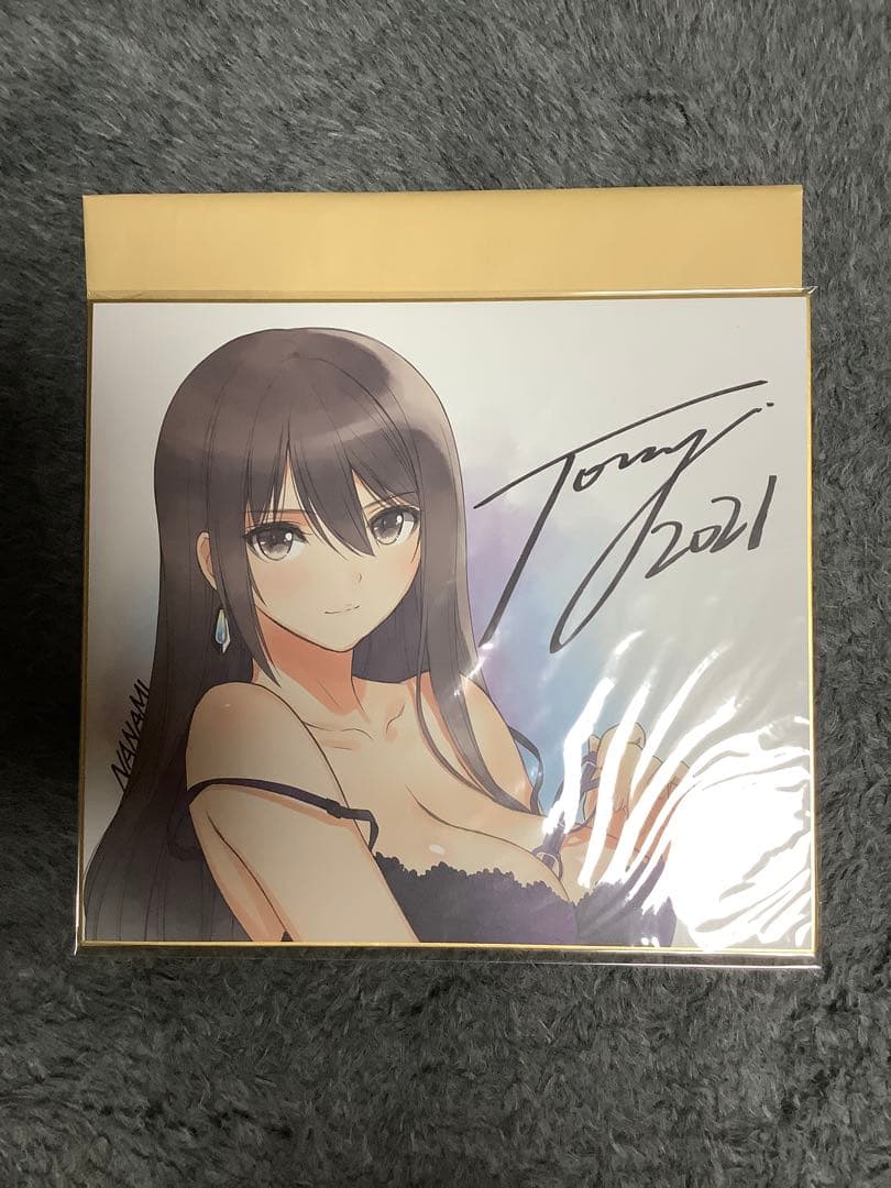 d*9様 【未開封】Tony 直筆サイン入り複製原画色紙 NANAMI②