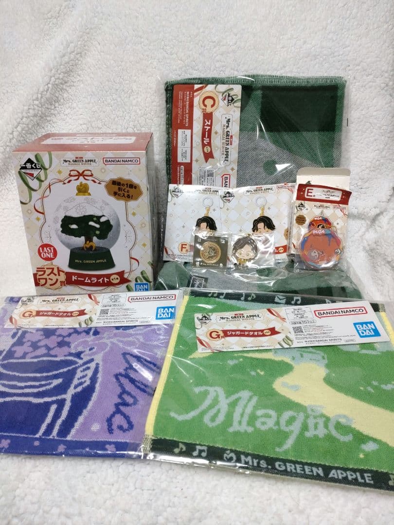 12/23まで Mrs. GREEN APPLE 　一番くじ　ラストワン　セット