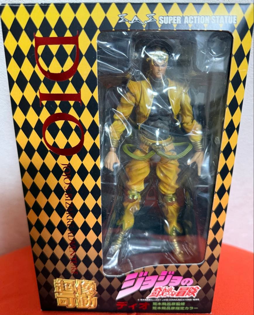 希少初版/超像可動ジョジョ/DIO ディオ(荒木飛呂彦指定カラー)