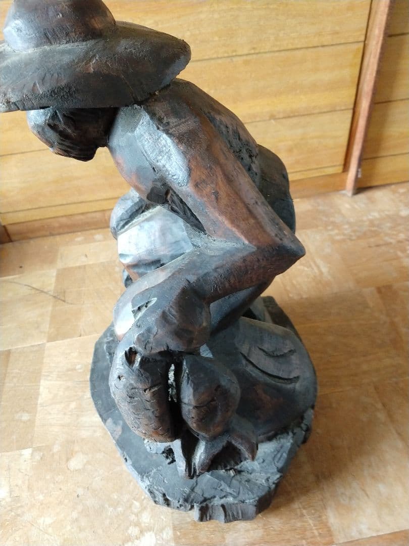 アメリカ アンティーク 木彫り PARA BR TOTA 96 - メルカリ