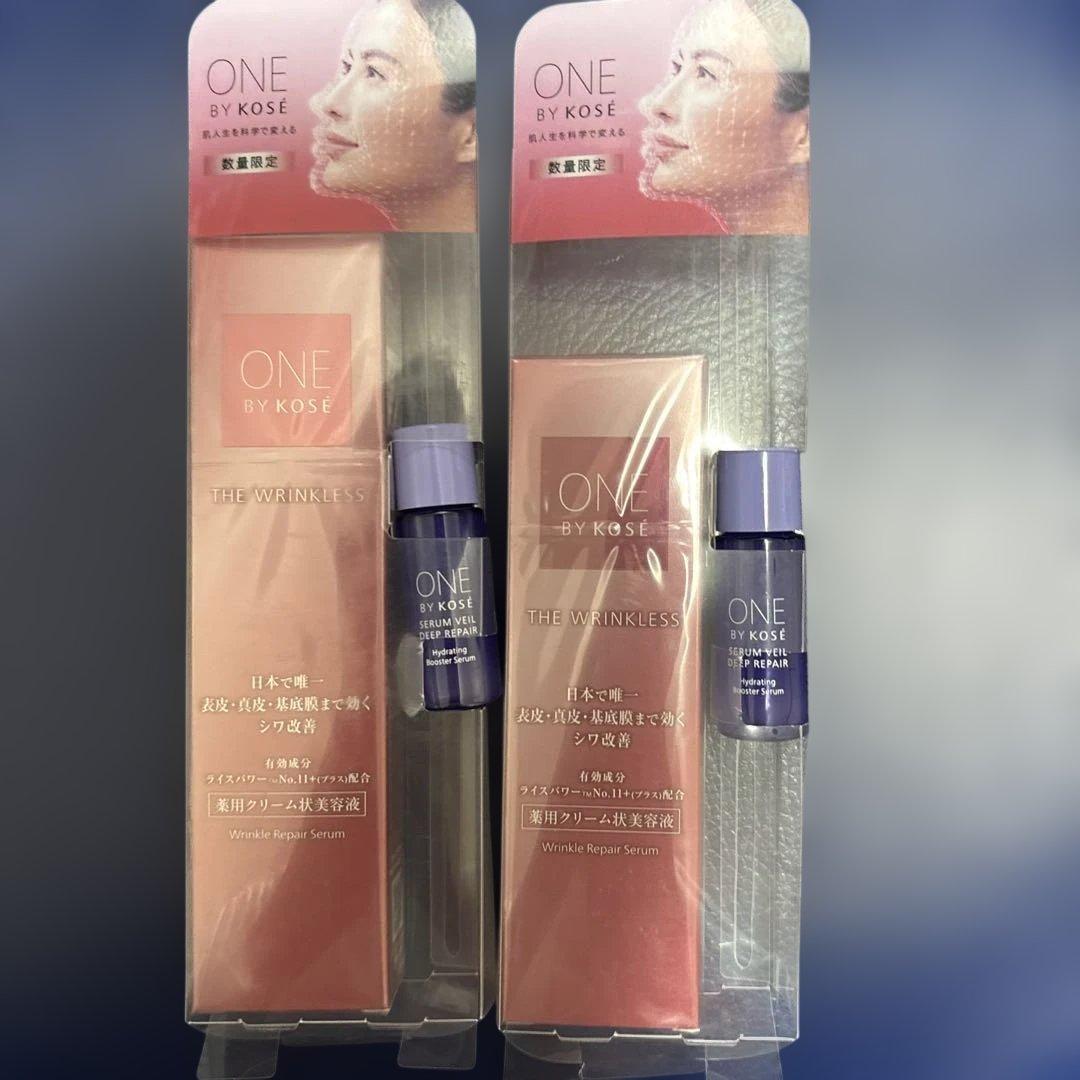 ONE BY KOSÉ THE WRINKLESSレギュラーサイズとラージサイズ