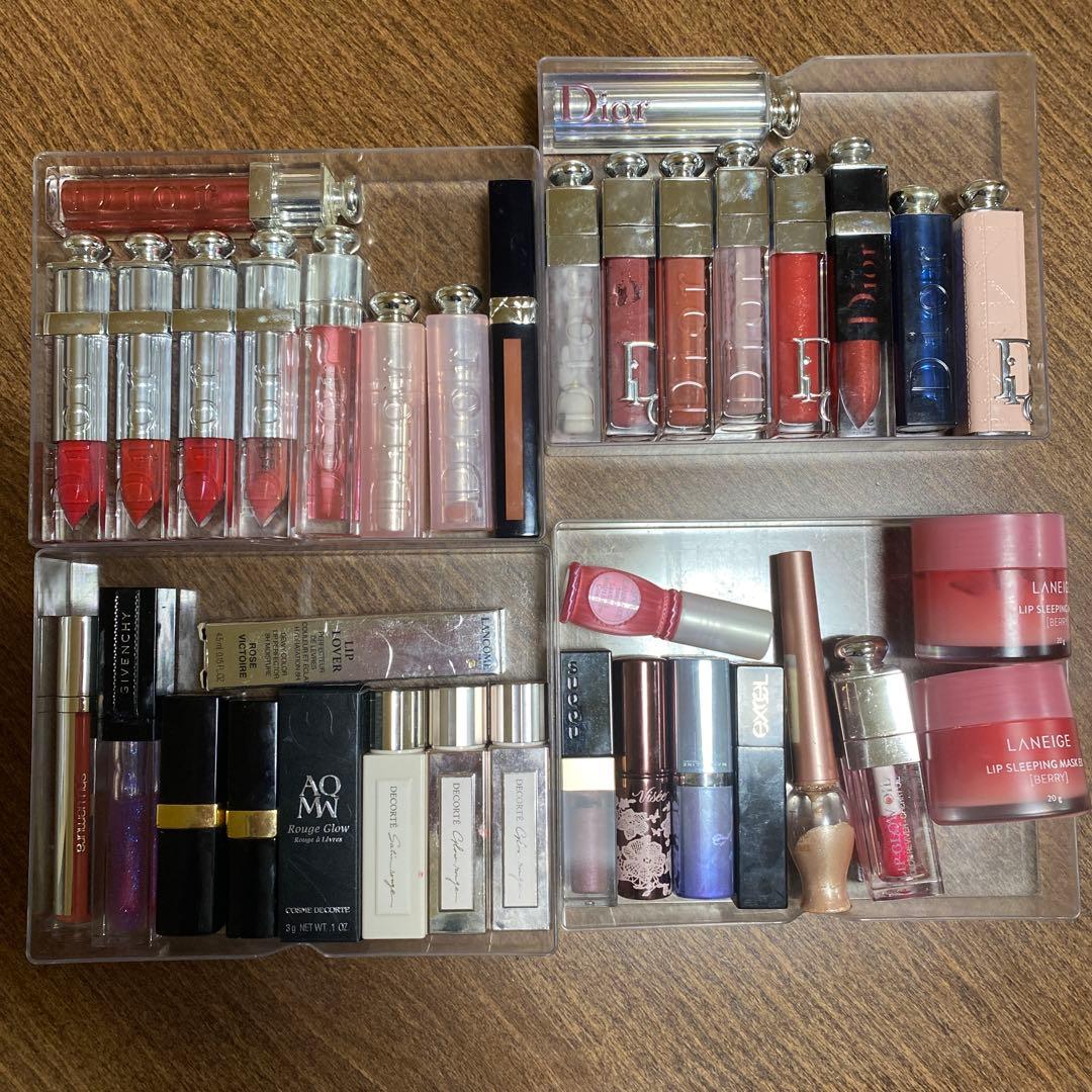 新品あり。Dior 、CHANEL等デパコスリップ等まとめ売り CHANEL Dior 他 デパコスのみ リップ 8点セット まとめ売り - メルカリ
