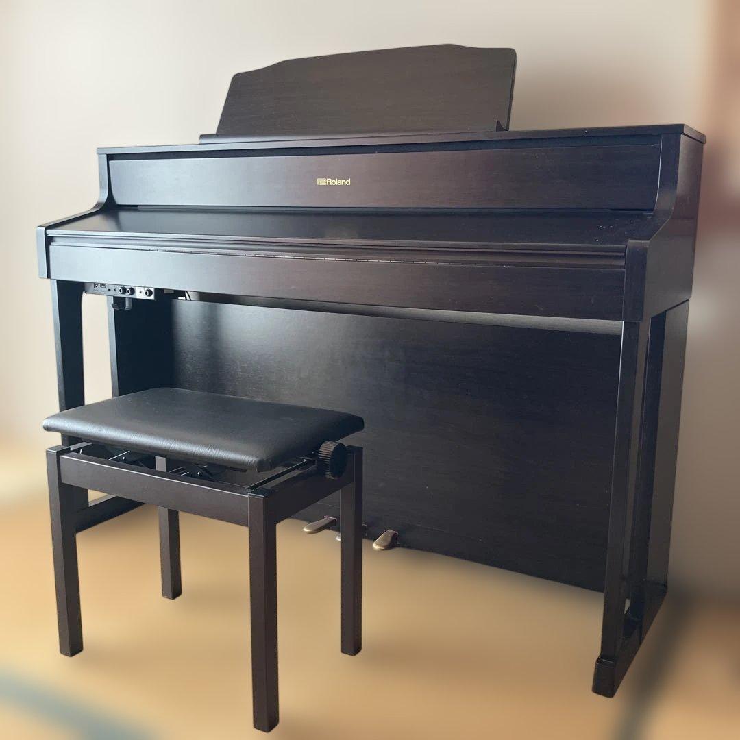 Roland 電子ピアノ ダークブラウン　付属品あり