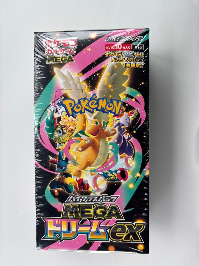 ポケモンカードゲーム MEGAドリームEX 1BOX シュリンク付き
