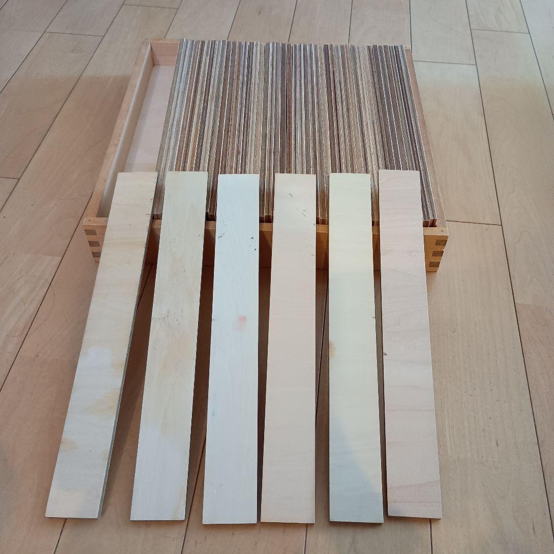 【希少】WAKU-BLOCK45 G100 長板8倍体（1/6厚）48個