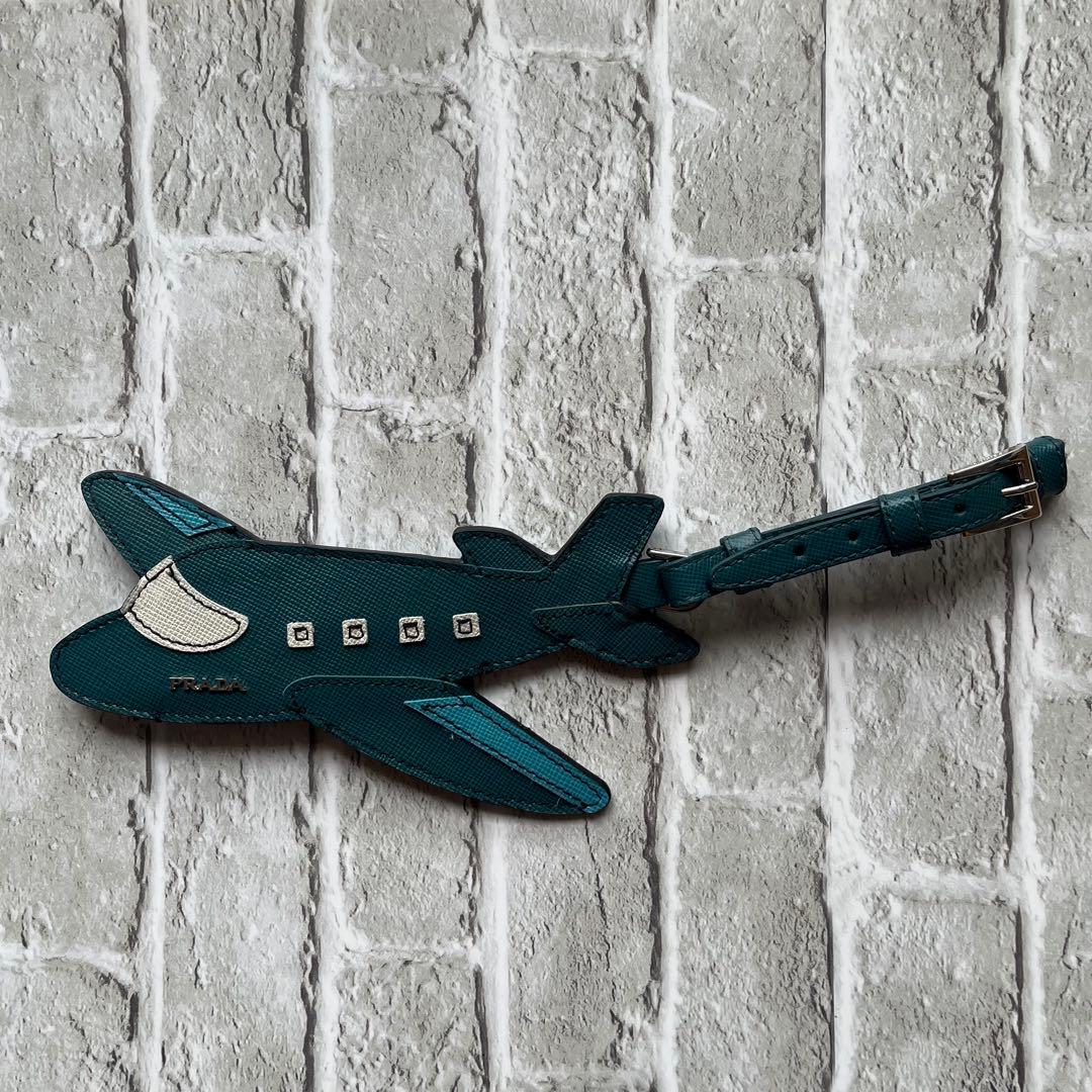 PRADA 飛行機 エアプレイン キーホルダー キーリング チャーム プラダ