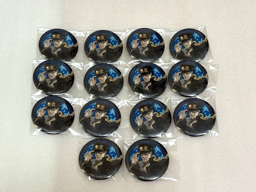 空条承太郎　ジョジョの奇妙な冒険　描き下ろし缶バッジコレクション　JF25