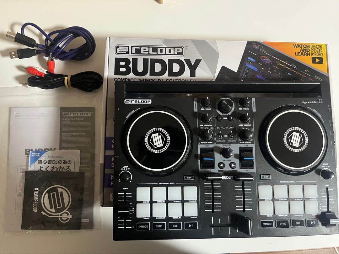 DJ機材 Reloop Buddy Reloop BUDDY 電源プレゼント中！【動画レビューあり】Apple Music対応