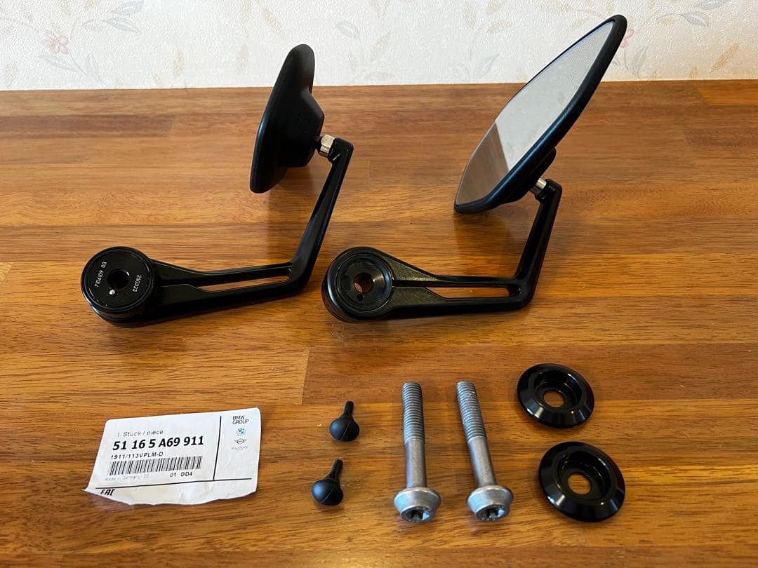 純正 S1000 ハンドルバーエンドミラー