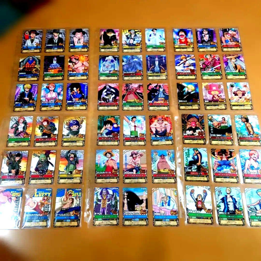 ワンピースベリーマッチ　メモリアルマッチシート73枚セット　ワンピーベリーマッチ