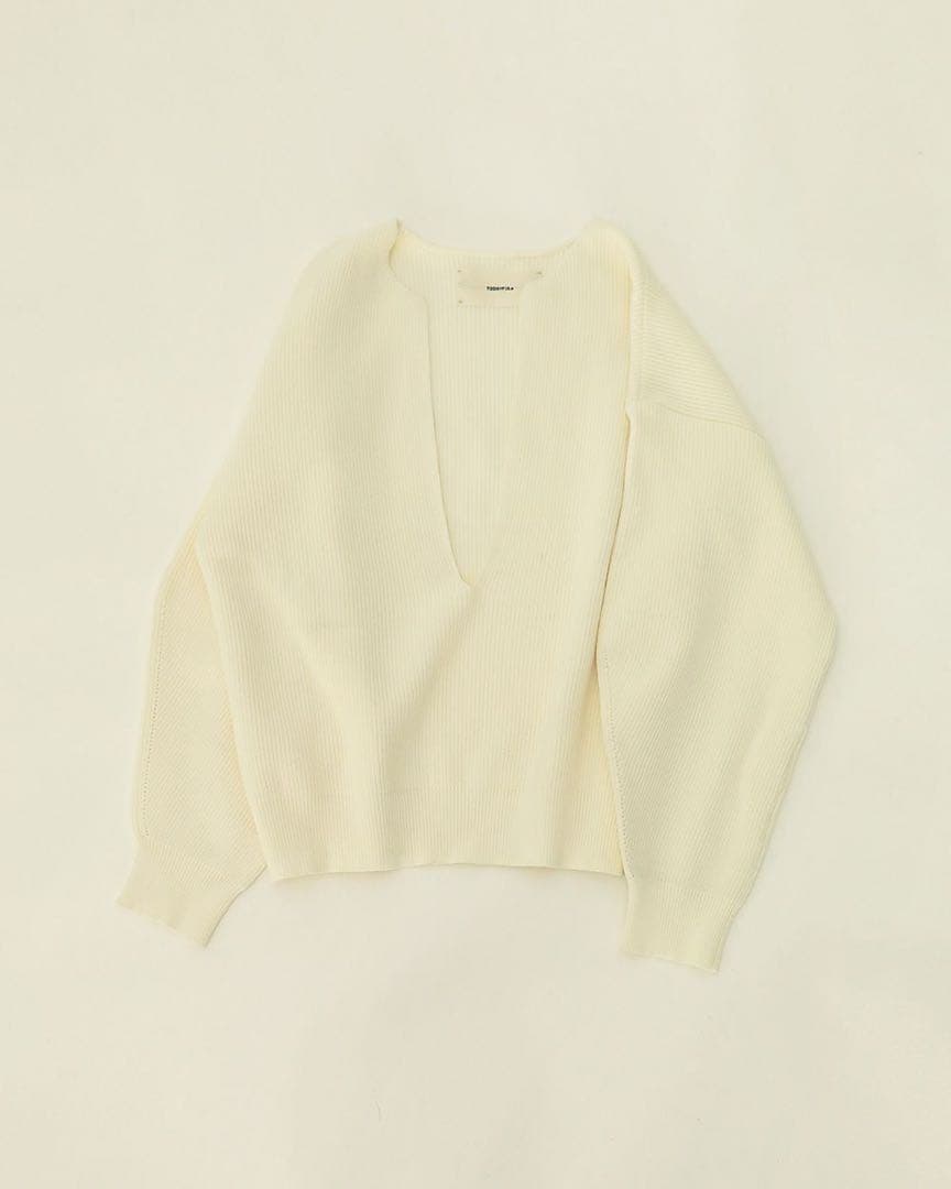 TODAYFUL Slit Neck Knit スリットネックニット - メルカリ