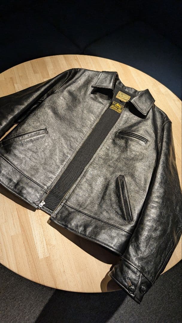 値下中【42サイズ】マッコイズホースハイド革ジャン SPORTS JACKET