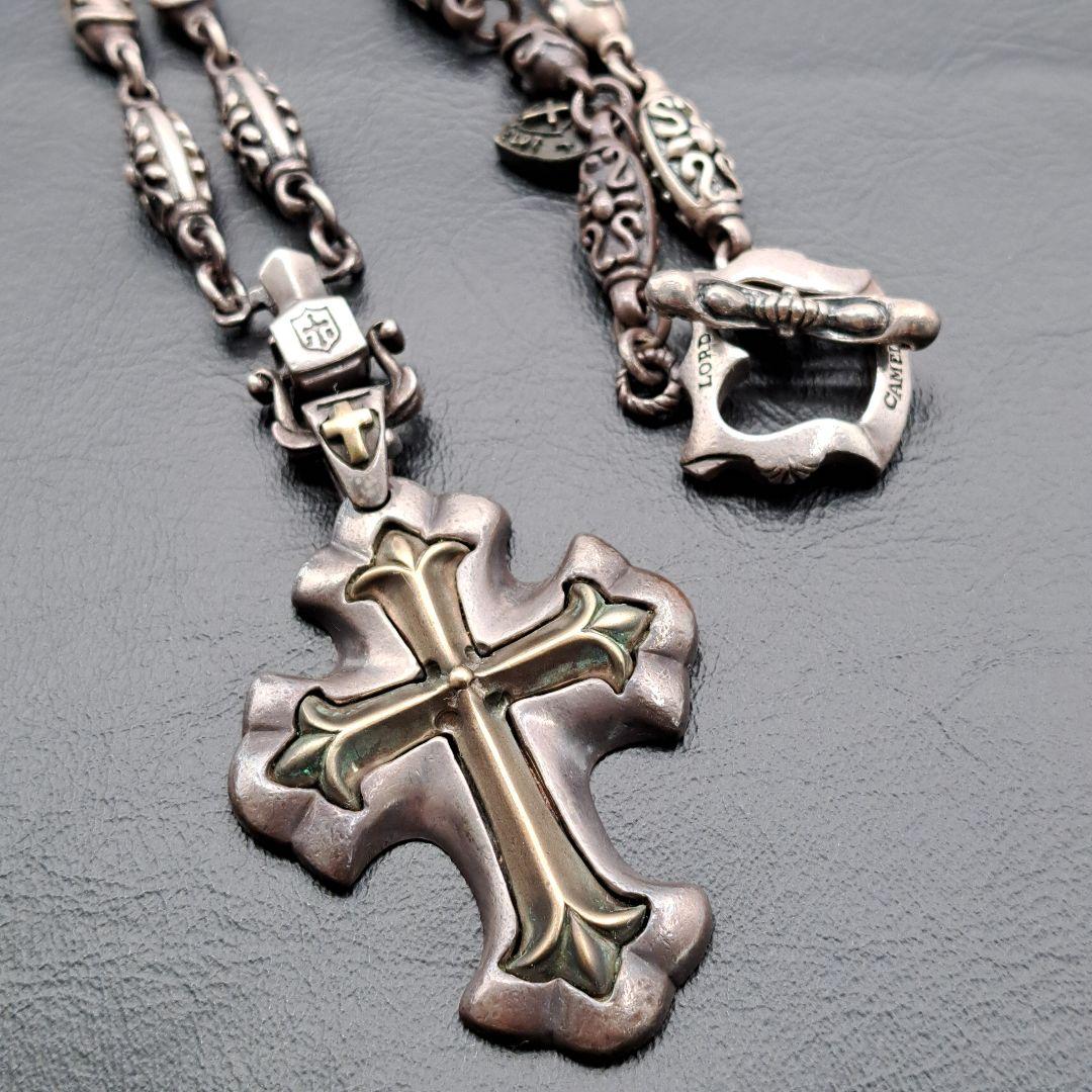 ロードキャメロット ネックレス クロス 箱付き 925 シルバー 正規品