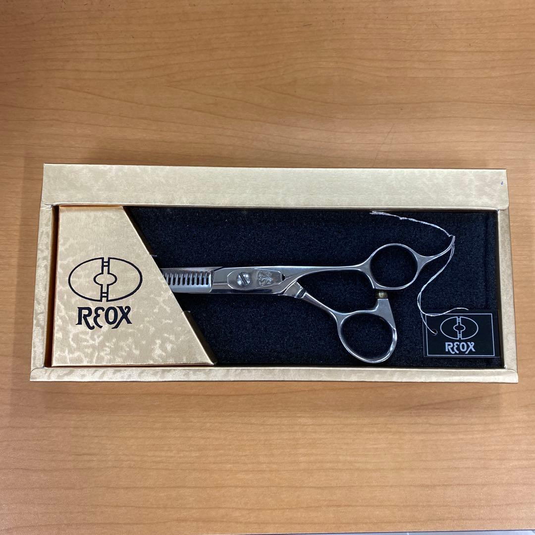 理容美容ハサミ　柳生　REOX 両刃セニングシザー