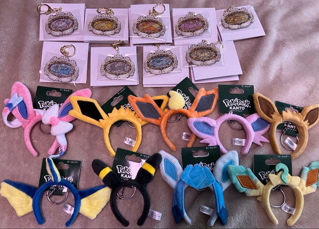 ポケパークカントー　アクリルキーホルダー カチューシャキーホルダー