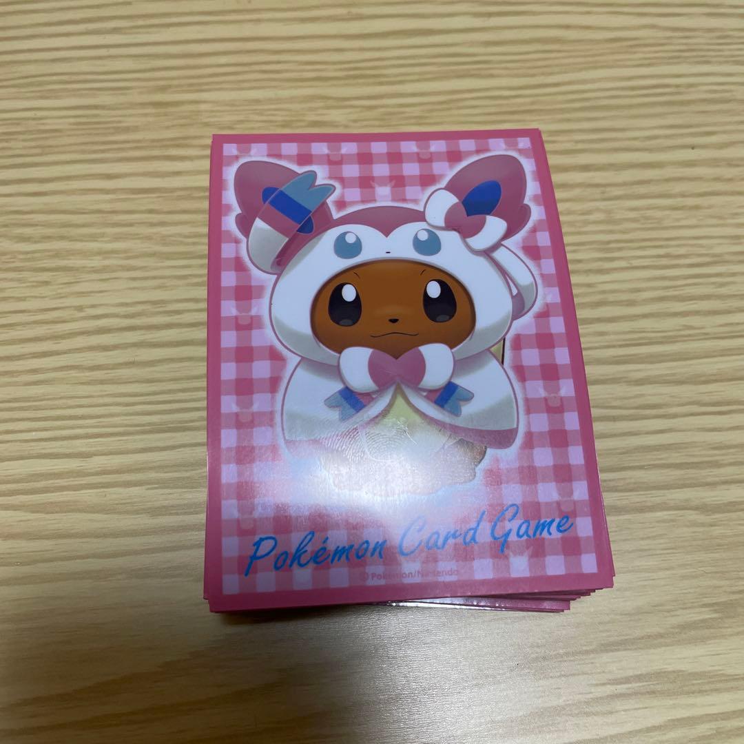 ポケモンカードスリーブ ポンチョを着たイーブイ ニンフィア63枚