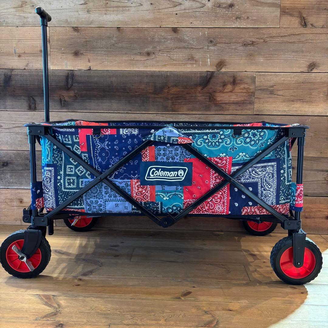 Coleman　アウトドアワゴン　ビームス別注　コラボ　希少 入手困難？Coleman(コールマン)×BEAMS(ビームス)のオシャレな