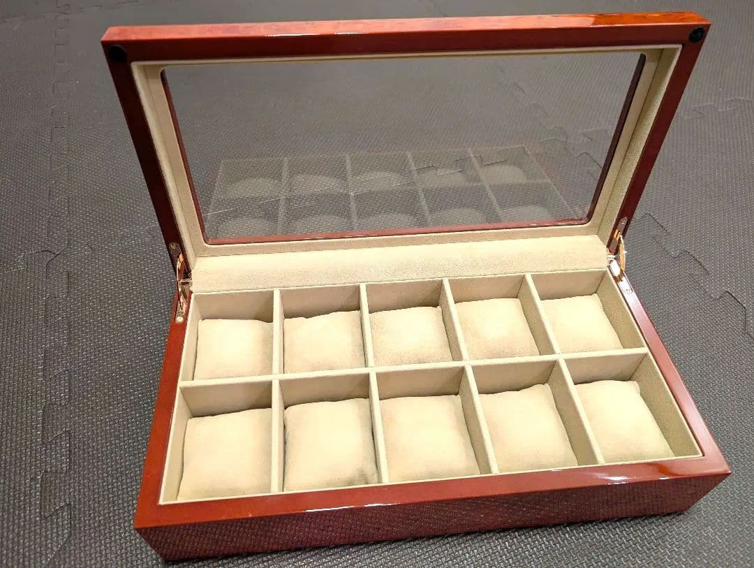 IGIMIオリジナル 腕時計コレクションケース　10本収納ボックス