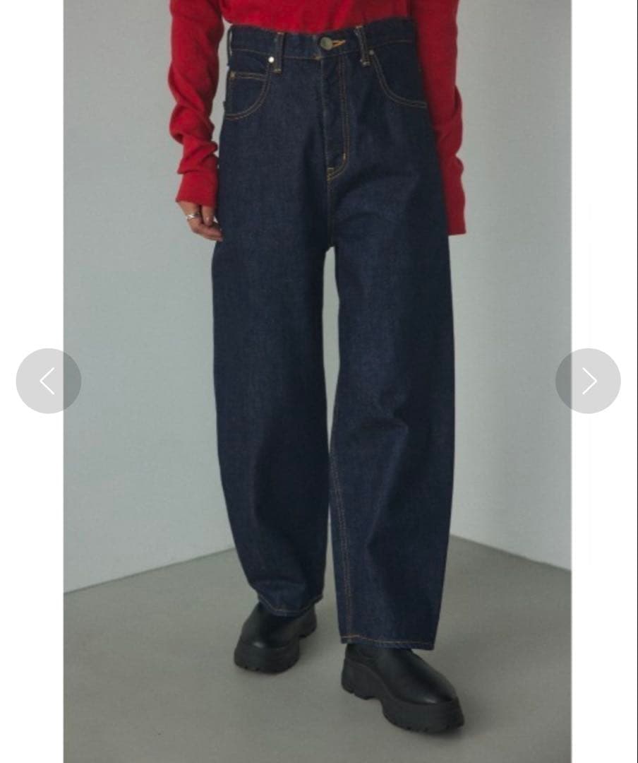 値下げ！BLACK BY MOUSSY デニム PUNA サイズ24 マウジー