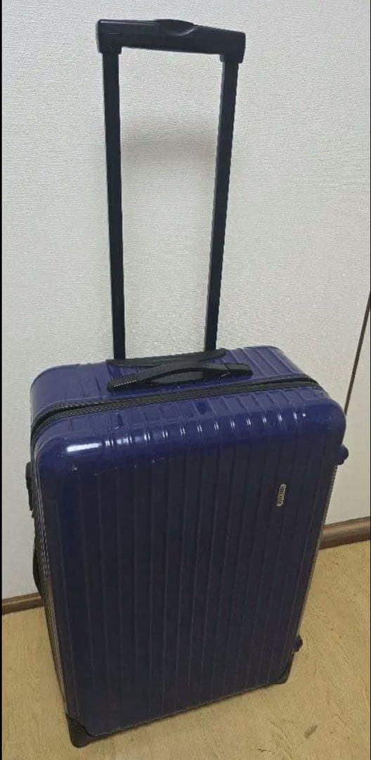 RIMOWAリモワ　サルサ　２輪スーツケース　ネイビー　60L 美品】 リモワ サルサ キャリーケース スーツケース2輪 60L ネイビー