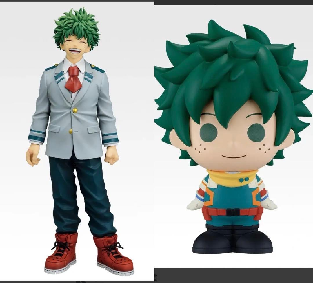 一番くじ　ヒロアカ　A賞 緑谷出久 F-1賞 SOFVICちゅ