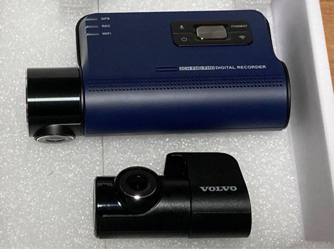 ボルボ純正ドライブレコーダーＤＲ１－F前後本体