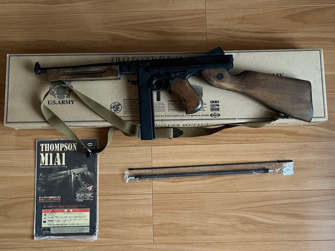東京マルイ トンプソン ブローバック 木製ストック