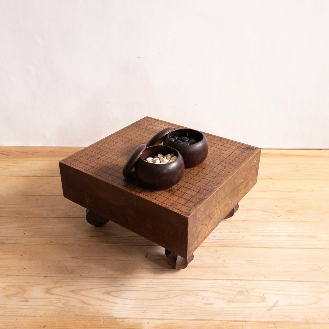 囲碁　碁盤　碁石　セット　ビンテージ　アンティーク　レトロ