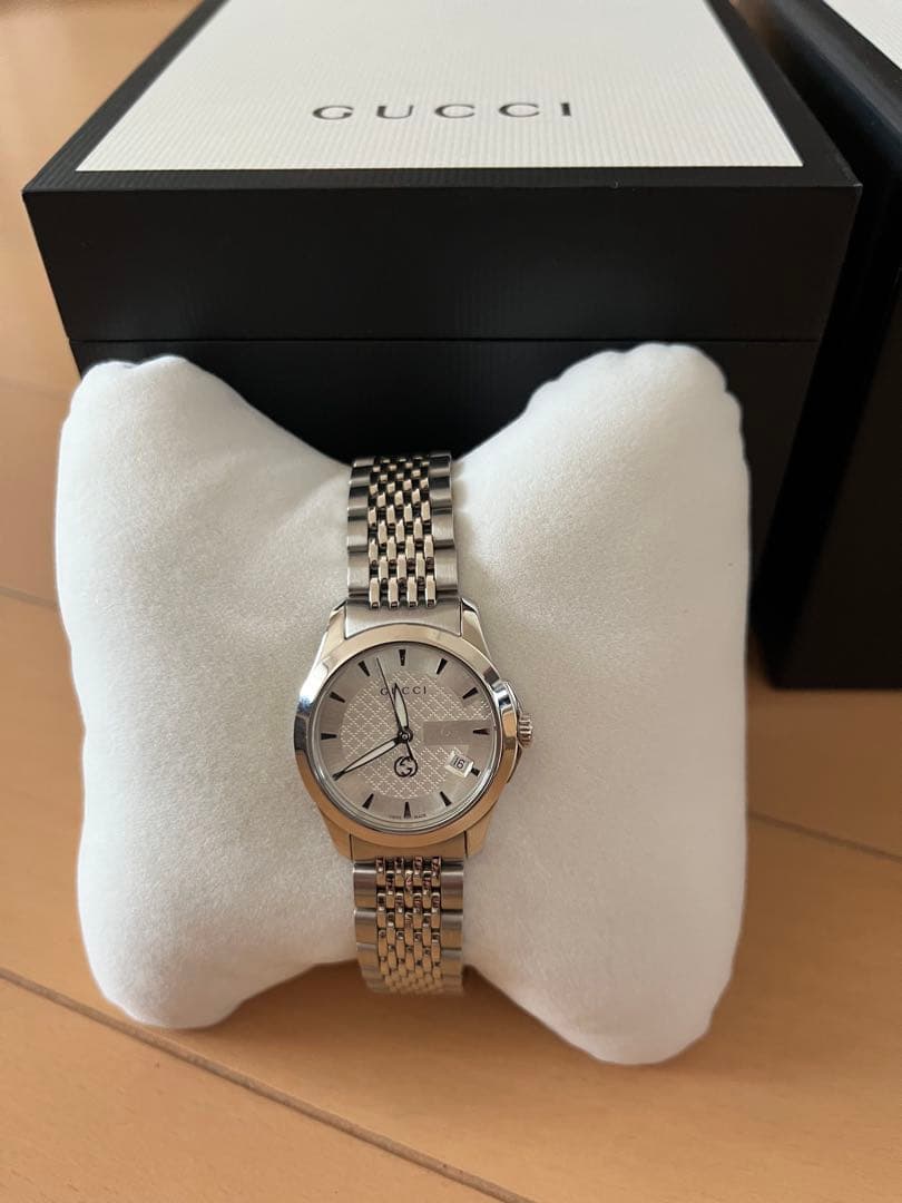 GUCCI 腕時計 G-Timeless ホワイト　YA1265028