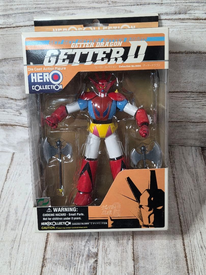 GETTER D ダイキャストフィギュア HERO COLLECTION Getter 1 Getter Robo Robot Hero Retsuden Figure From Japan F/S | eBay