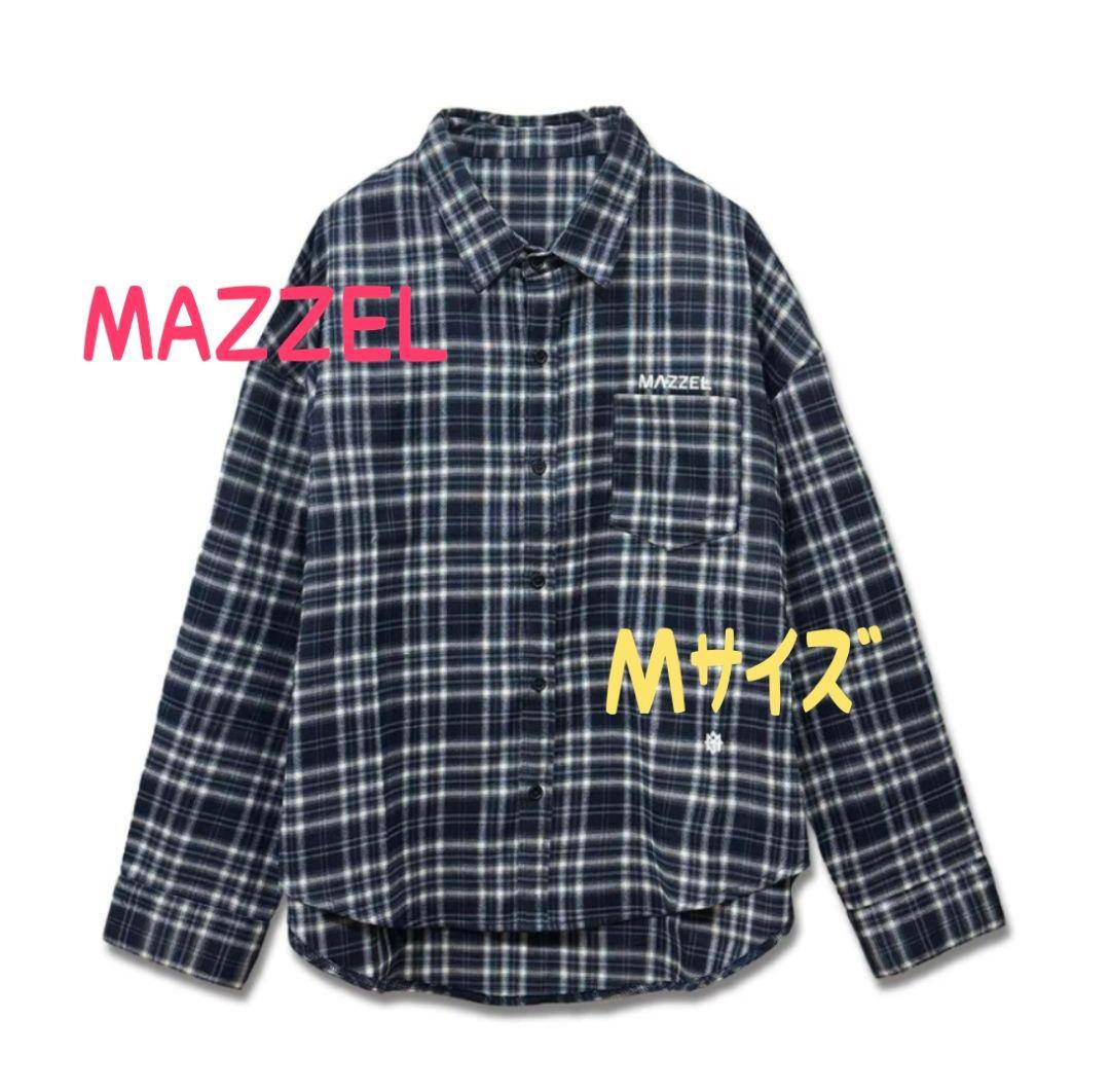 新品未開封品 ** MAZZEL チェックシャツ Mサイズ