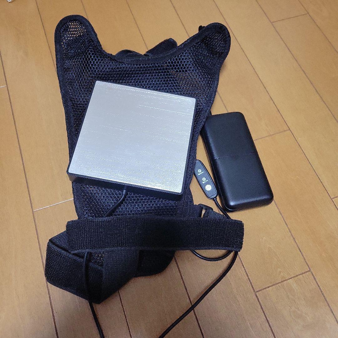 クールベスト ペルチェ冷却 ファン付き