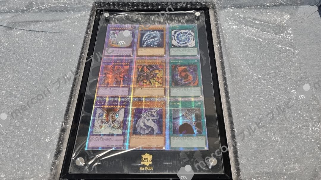 遊戯王25周年「アンカットシート＆side:PRIDE トークン」セット